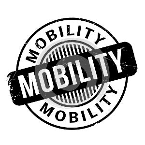 Mobility rubber stamp