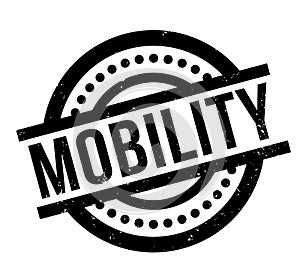 Mobility rubber stamp