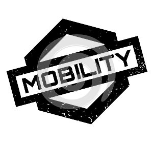 Mobility rubber stamp