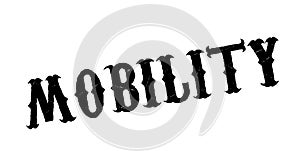 Mobility rubber stamp