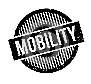 Mobility rubber stamp