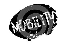 Mobility rubber stamp