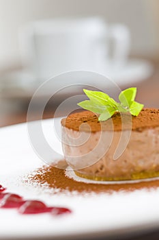 Mocca cheese cake photo