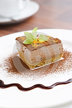 Mocca cheese cake photo