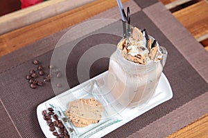 Mocca ice cream