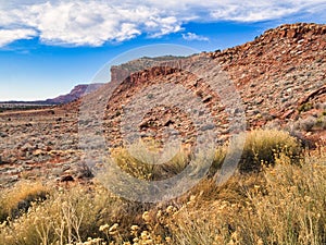 Moccasin Mountains near Pipe Spring National Monument