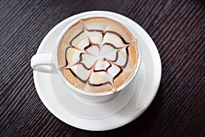 Mocha coffee drink photo