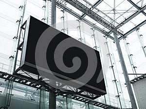 Mock up Billboard Banner Media Advertising display Modern Building