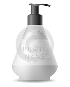 Mock up cosmetic bottle for branding concept - soap, shampoo, gel, lotion