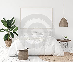 Manifesto telaio camera da letto scandinavo stile 