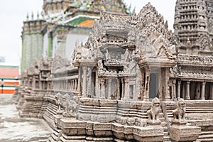 Mock up Temple of Preah Vihear