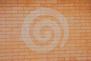 Mock up vintage orange brick wall background for words