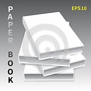 Mock-ups of paper books-10