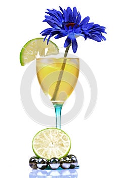 Mocktail glass photo