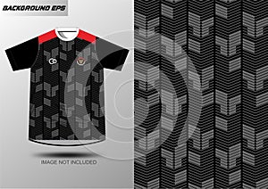 Mockup Background for Sports Jersey Red White Patern Kemerdekaan Timnas Indonesia V7 photo