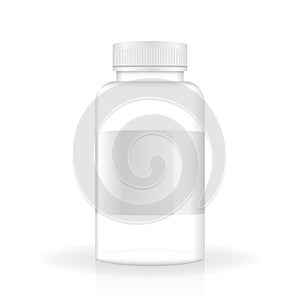 Mockup for healthcare design. Spray bottle. Container mockup. Health care. Plastic package design. Realistic white blank