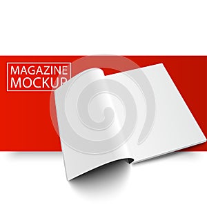 Mockup magazine red line10-01