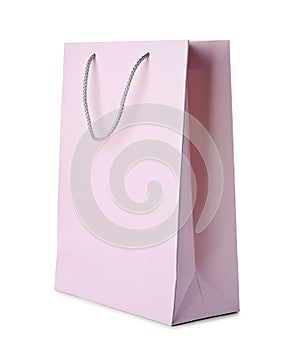 Mockup of paper shopping bag