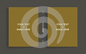 Mockup of a portrait-oriented magazine or catalogue. Blank sheet of paper. Element for advertising and promotional message. 3d photo