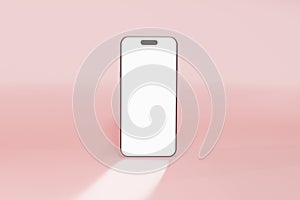 Mockup smart phone 14 generation vector and screen Transparent and Clipping Path