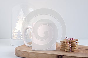 Mockup Styled Stock Product Image, white mug that you can add your custom design/quote to.