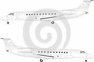 MOCKUP / TEMPLATE EMBRAER LEGACY 600 / VECTOR HIRES photo