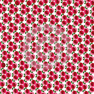 Mod rose pattern