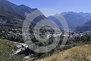 Modane City View, Maurienne Valley, France