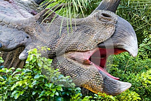 Model of Ancient Dinosaur, Jurassic Era