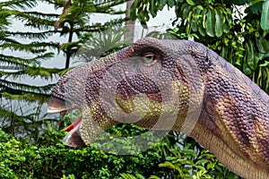 Model of Ancient Dinosaur, Jurassic Era