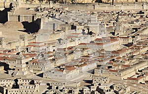 Model of Ancient Jerusalem Focusing on Herodâ€™s Palace