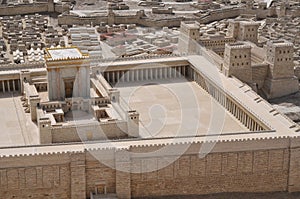 Model of ancient Jerusalem Temple