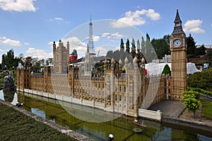 Model of Buckingham Palace London