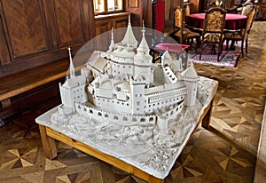 Model of the castle