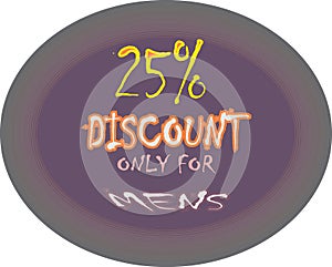 Model coller 25% discount only for mens model button icon images