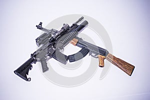Model guns figure photo