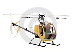 Model of helicopter