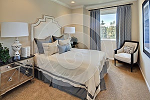 Model Home Master Bedroom photo