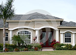 Model Home in Suburbs