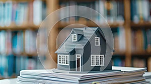 The Model House on Papers.AI generated image