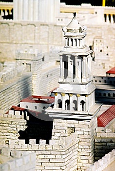 Model of Jerusalem city