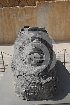 Model of Masada fortress