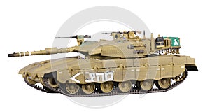 Model of Merkava tank