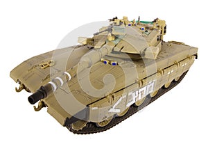 Model of Merkava tank