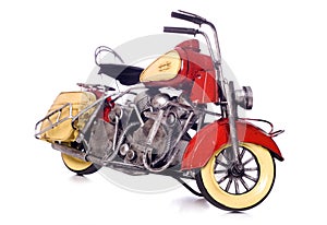 Model of a motorbike