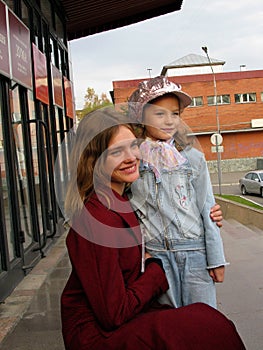 Model Natalia Vodianova in Biysk