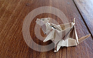 model origami dragon