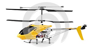 Model radio-controlled helicopter