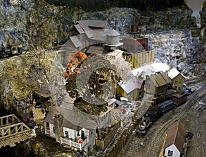 Model Railroad in a Coal Town