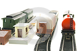Model of railway